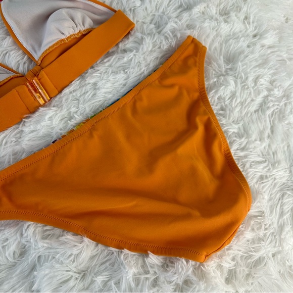 Victoria’s Secret • Orange two-pice bikini • Small - Picture 5 of 7